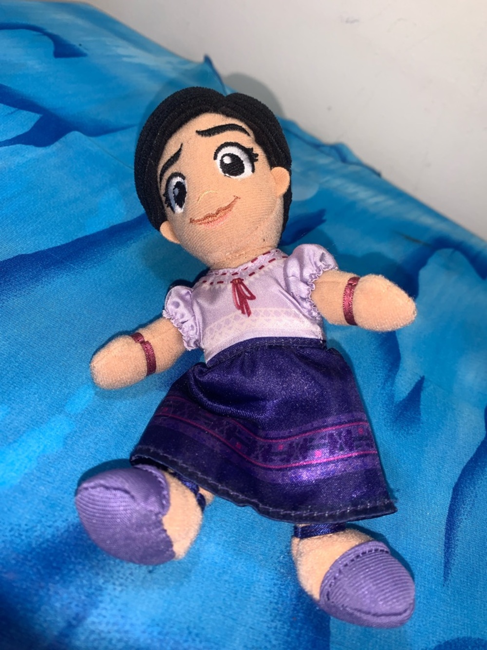 Disney Encanto Luisa Madrigal - Soft Purple Character Toy - 6.5”